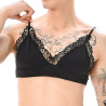 NoGenderWear Soutien-Gorge Lace Border Noir